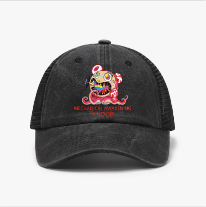 TM Sunflower Octopus Tokyo Japan Vintage Cotton Breathable Hat