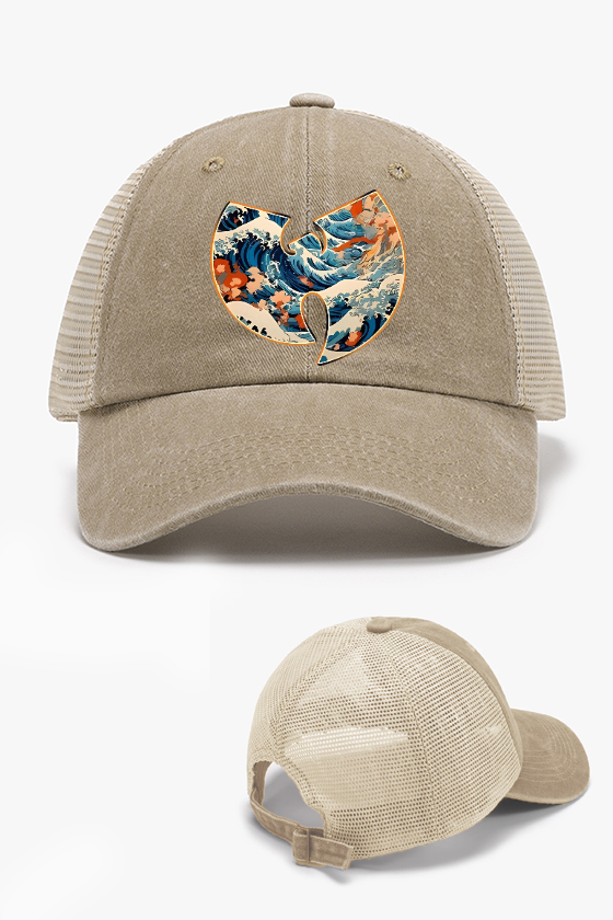 The Great Wave Katsushika Hokusai Vintage Cotton Breathable Hat