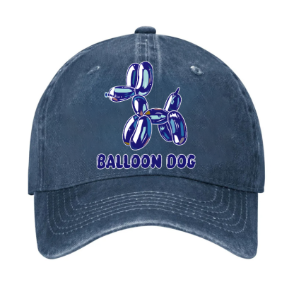 Koons Balloon Dog Vintage Cotton Cap