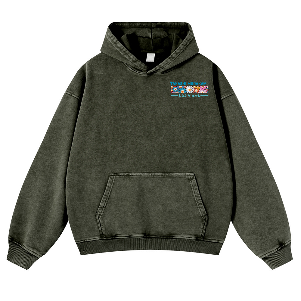 TM Vintage Washed Cotton Back Art Hoodie