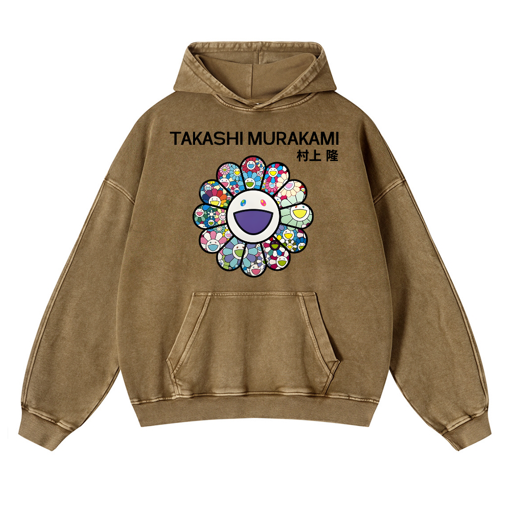 TM Vintage Washed Thick Cotton Hoodie