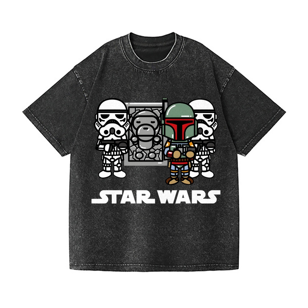 Star Wars Ape Vintage Wash Japanese Design T-Shirt