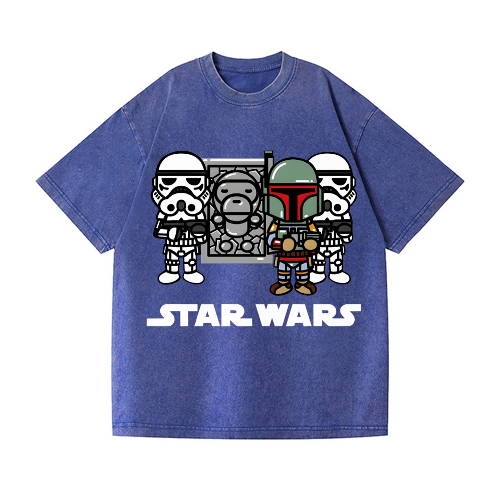 Star Wars Ape Vintage Wash Japanese Design T-Shirt