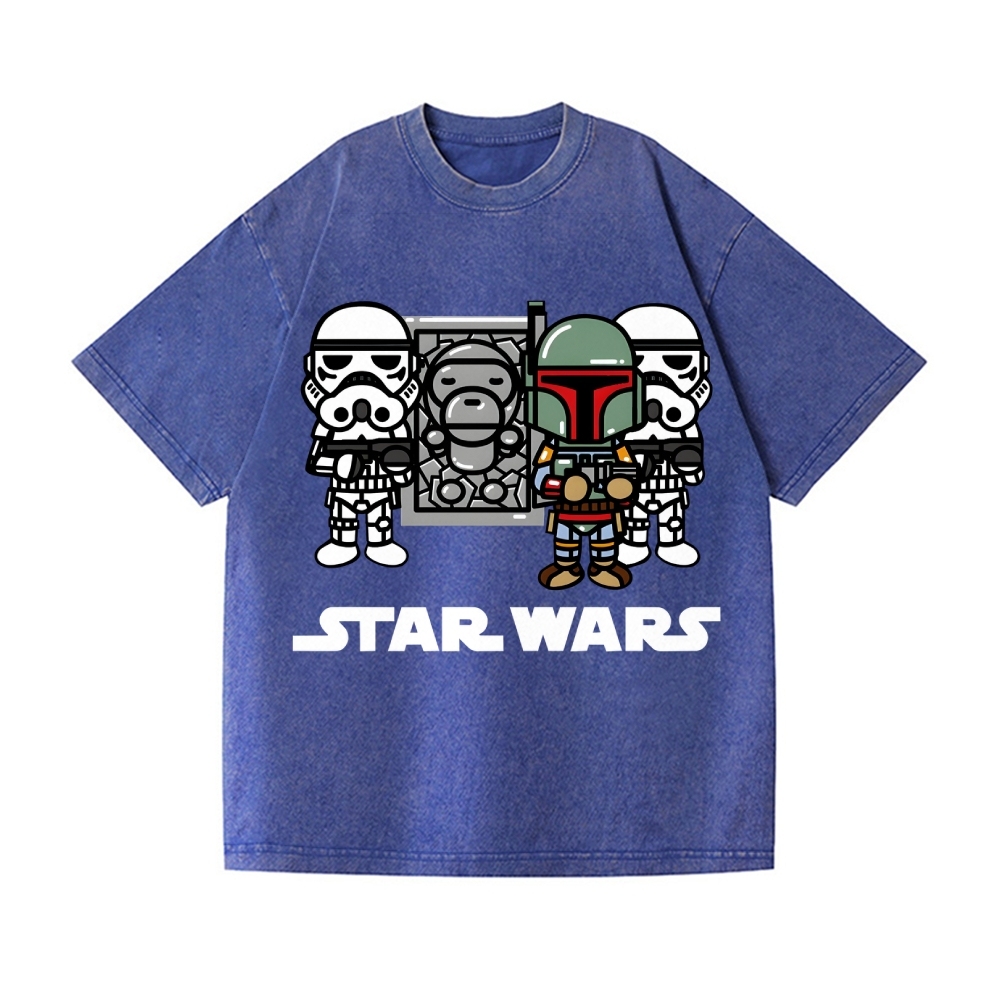Star Wars Ape Vintage Wash Japanese Design T-Shirt