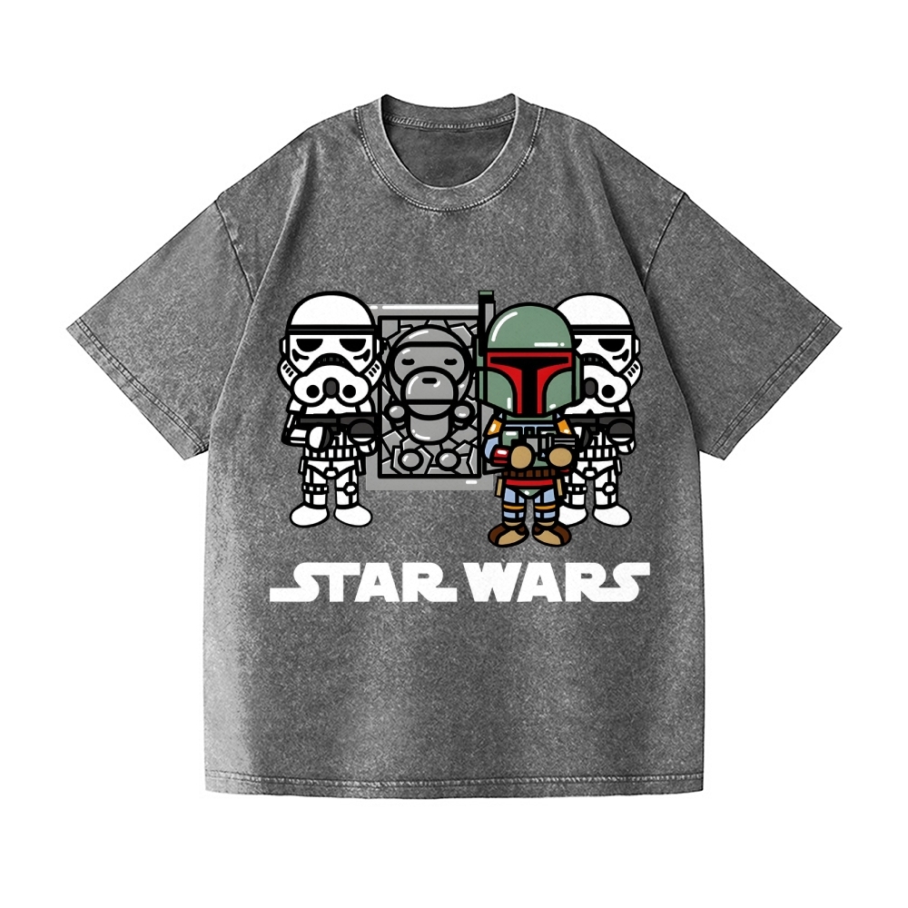 Star Wars Ape Vintage Wash Japanese Design T-Shirt