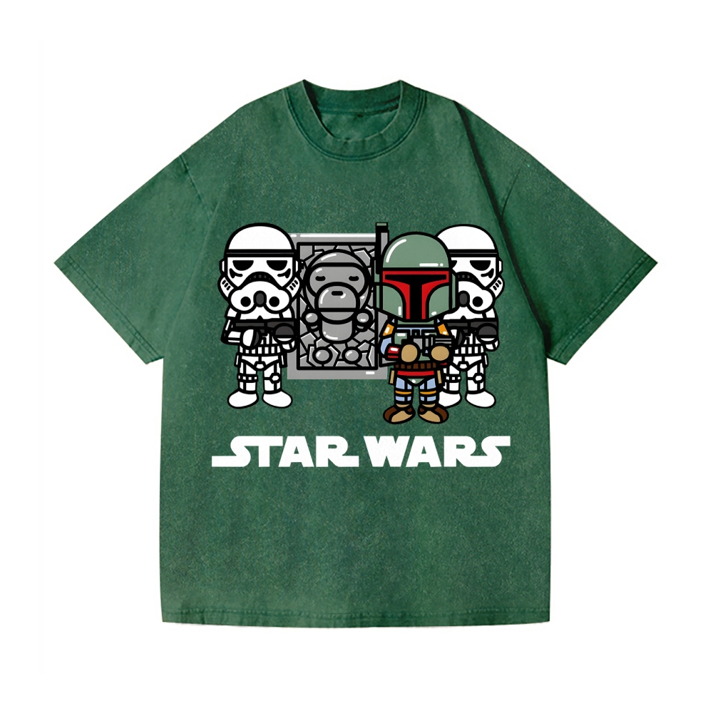 Star Wars Ape Vintage Wash Japanese Design T-Shirt