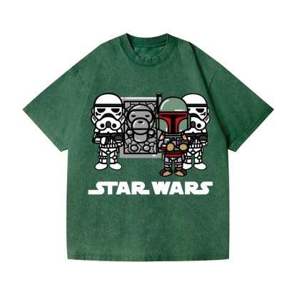 Star Wars Ape Vintage Wash Japanese Design T-Shirt