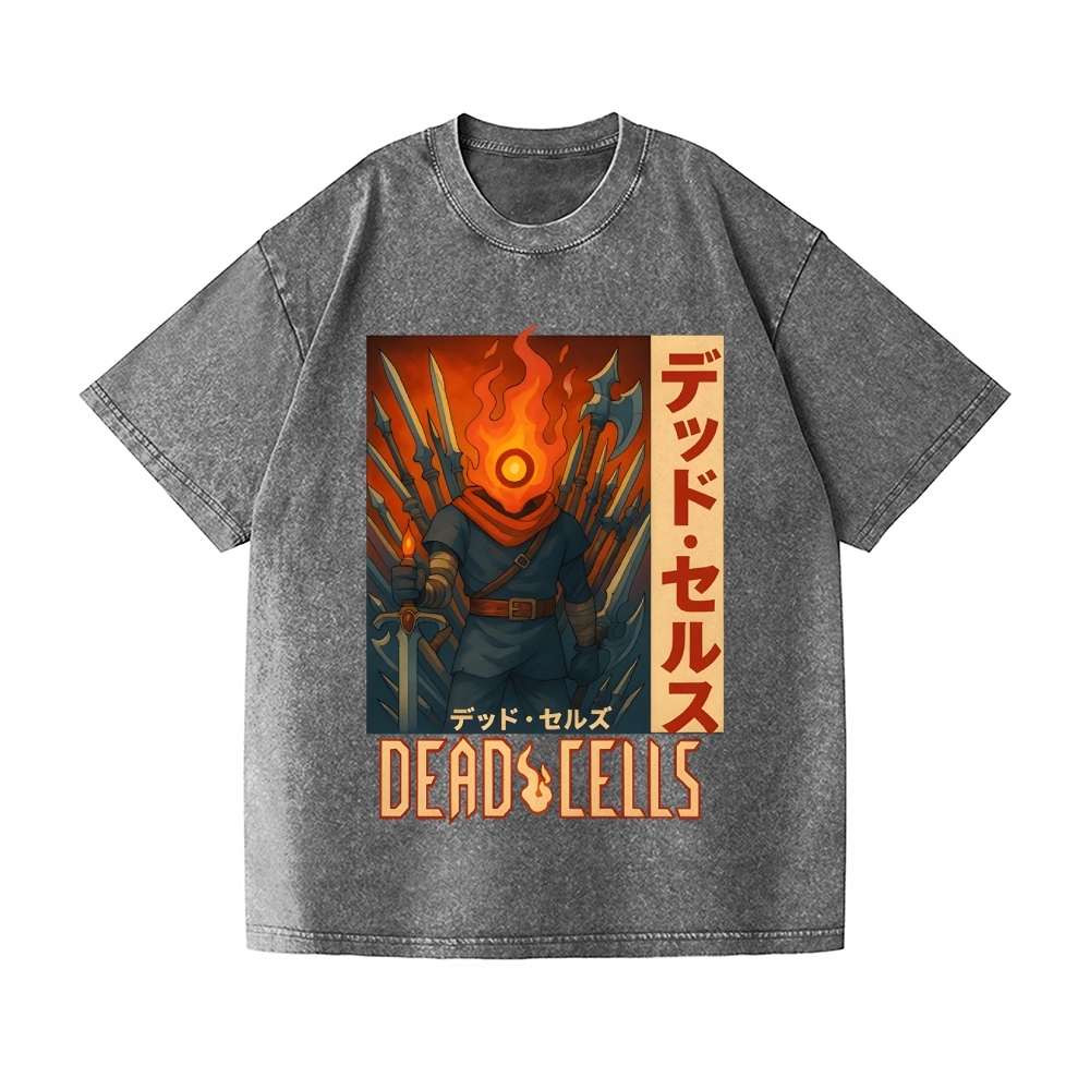 Dead Cells Vintage Wash Japanese Design T-Shirt