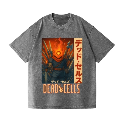 Dead Cells Vintage Wash Japanese Design T-Shirt