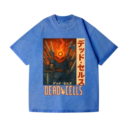 Dead Cells Vintage Wash Japanese Design T-Shirt