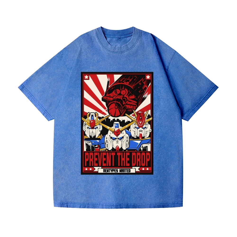 Gundam Vintage Wash Japanese Design T-Shirt