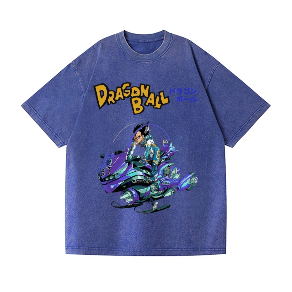 Dragon Ball Vintage Wash Japanese Design T-Shirt