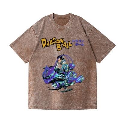 Dragon Ball Vintage Wash Japanese Design T-Shirt