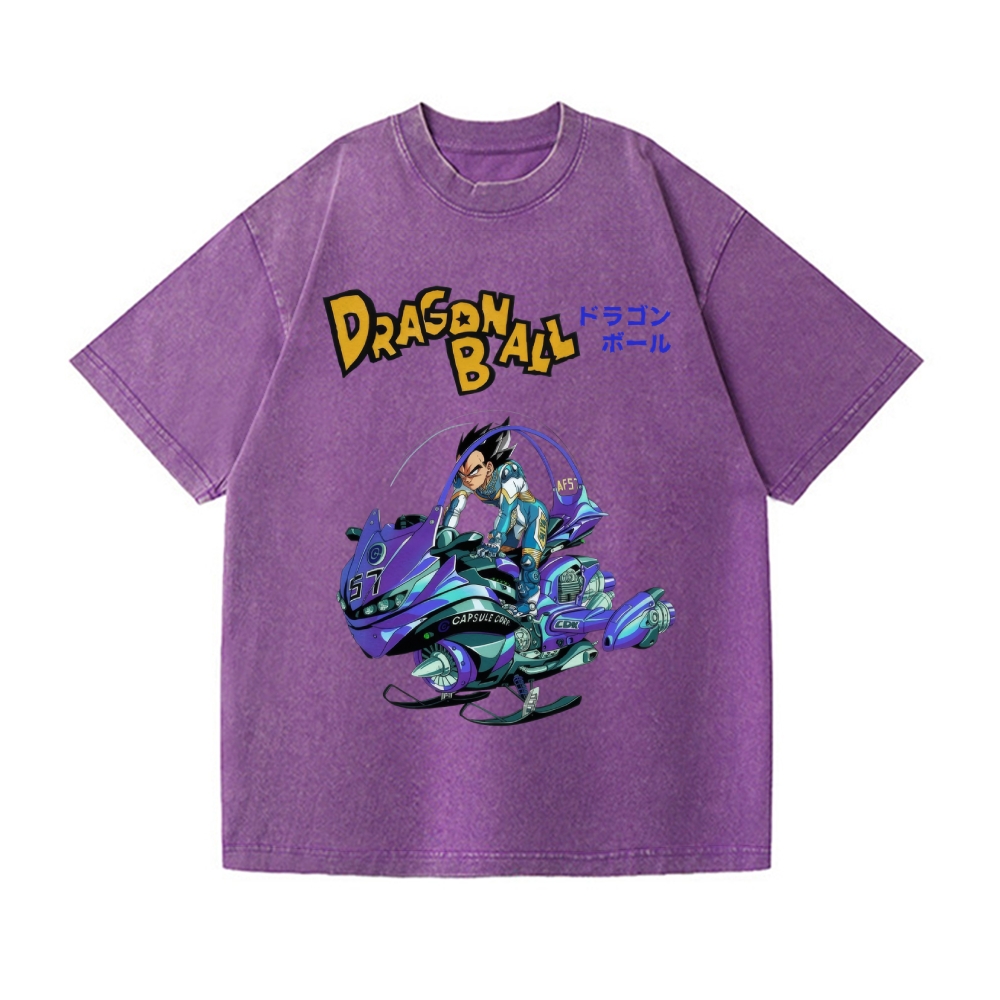 Dragon Ball Vintage Wash Japanese Design T-Shirt