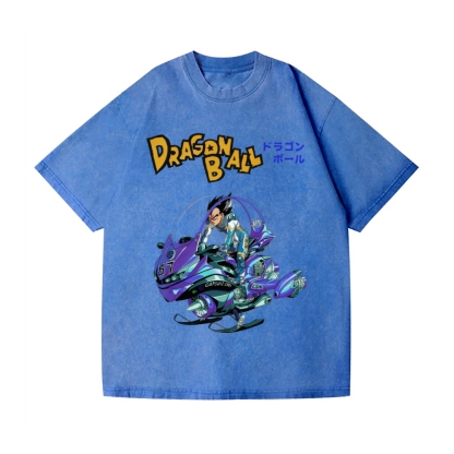 Dragon Ball Vintage Wash Japanese Design T-Shirt