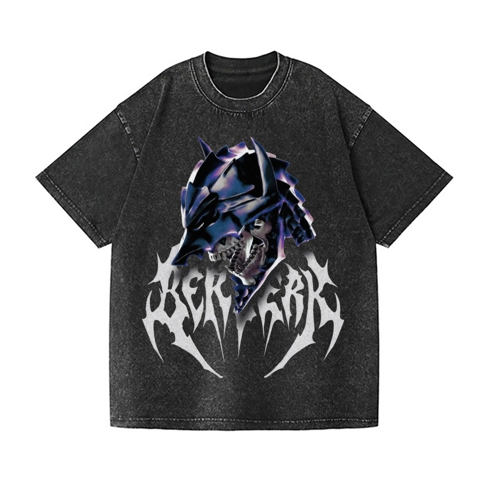 Berserk Vintage Wash Japanese Design T-Shirt