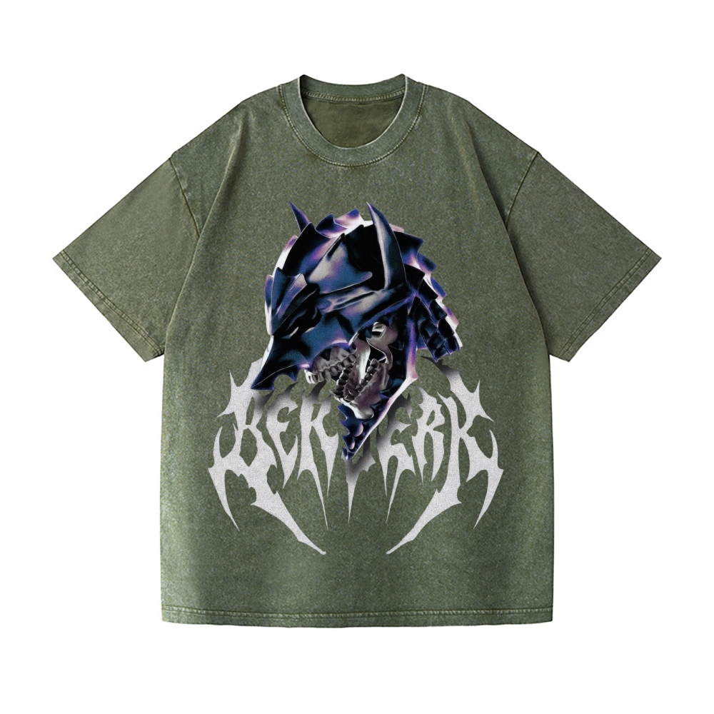Berserk Vintage Wash Japanese Design T-Shirt