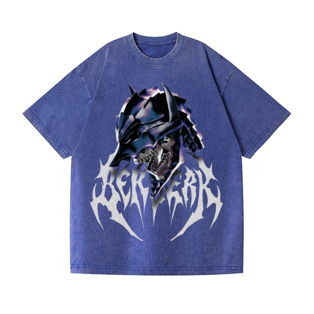 Berserk Vintage Wash Japanese Design T-Shirt