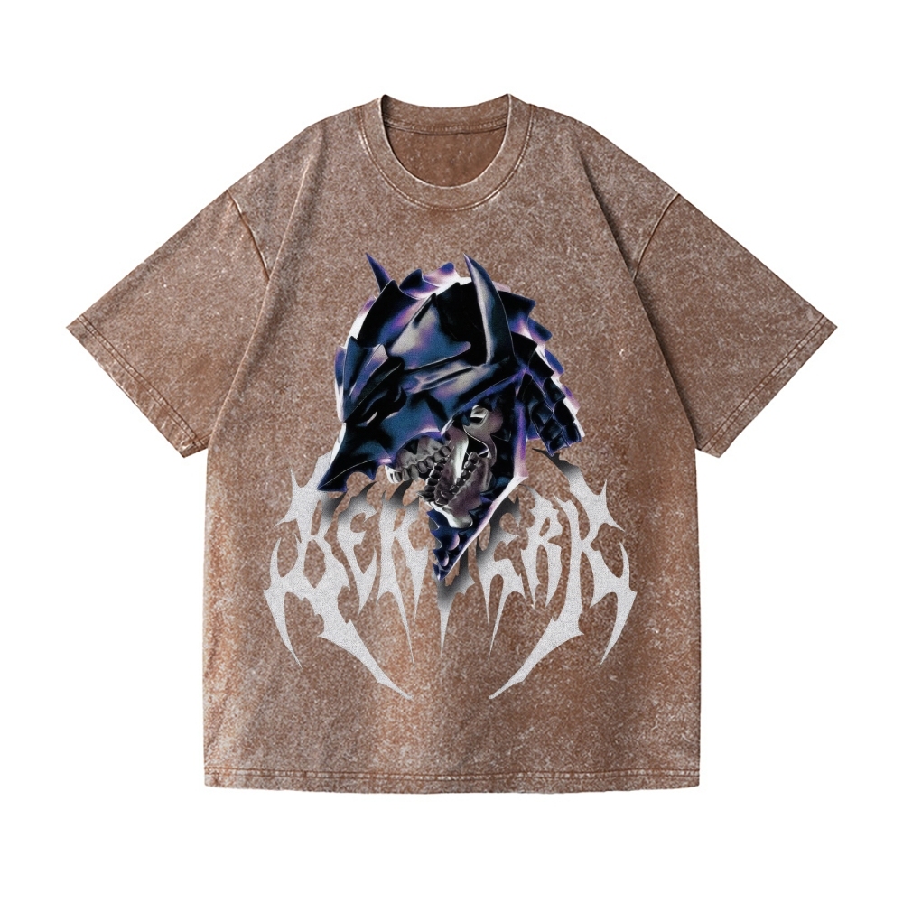 Berserk Vintage Wash Japanese Design T-Shirt