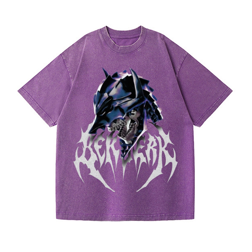 Berserk Vintage Wash Japanese Design T-Shirt