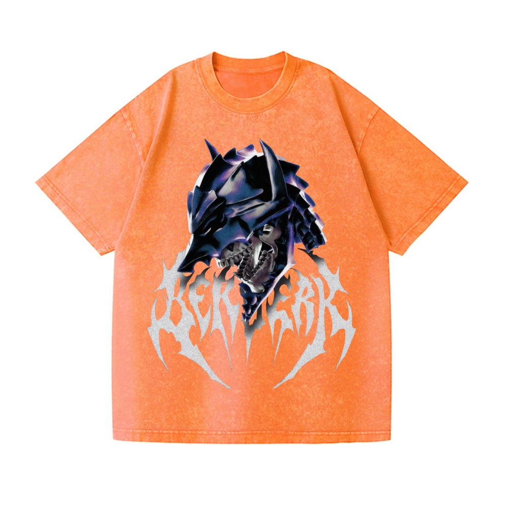 Berserk Vintage Wash Japanese Design T-Shirt