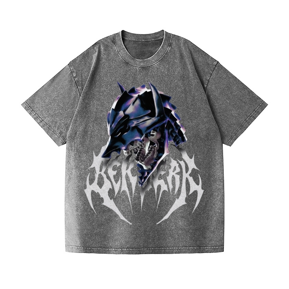 Berserk Vintage Wash Japanese Design T-Shirt