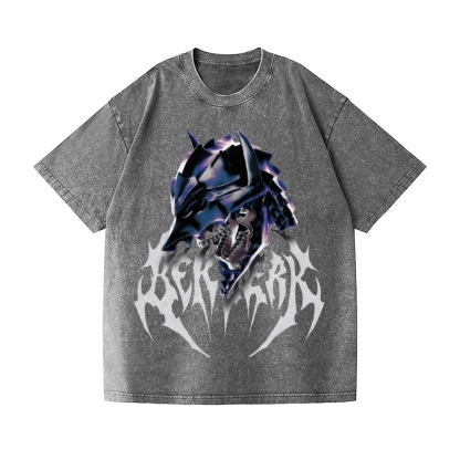 Berserk Vintage Wash Japanese Design T-Shirt