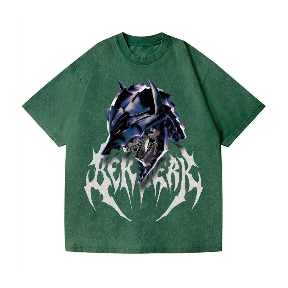 Berserk Vintage Wash Japanese Design T-Shirt