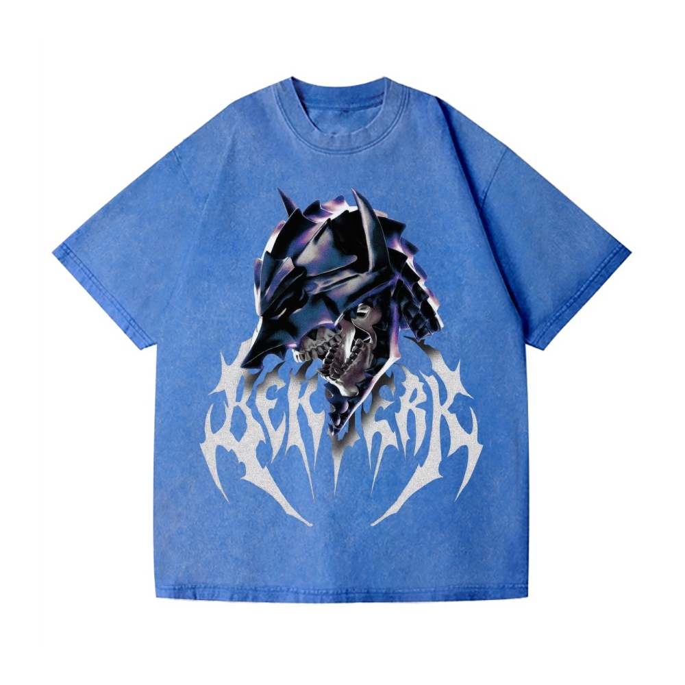 Berserk Vintage Wash Japanese Design T-Shirt