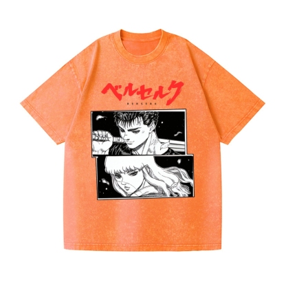 Berserk Vintage Wash Japanese Design T-Shirt