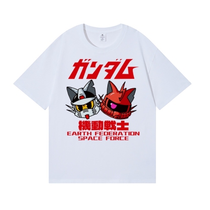 E.F.S.F. Gundam Cat Japanese Style Classic Tee