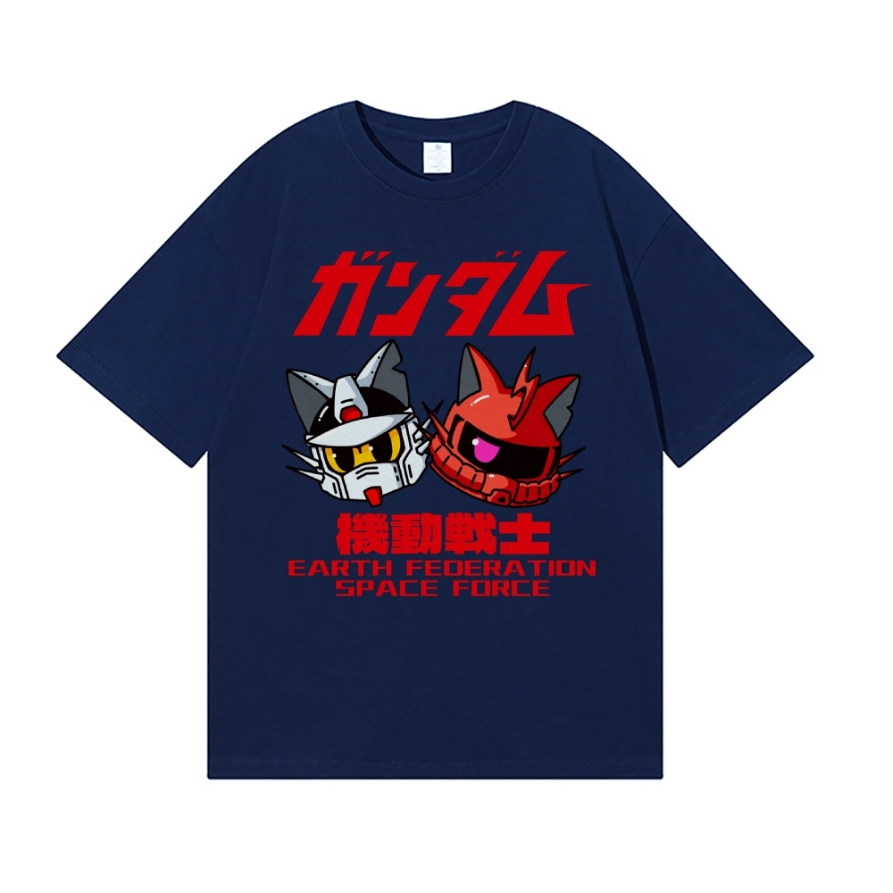 E.F.S.F. Gundam Cat Japanese Style Classic Tee