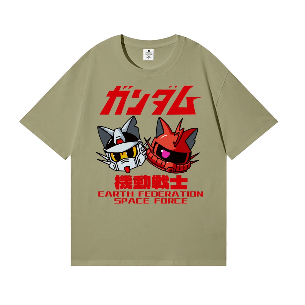 E.F.S.F. Gundam Cat Japanese Style Classic Tee