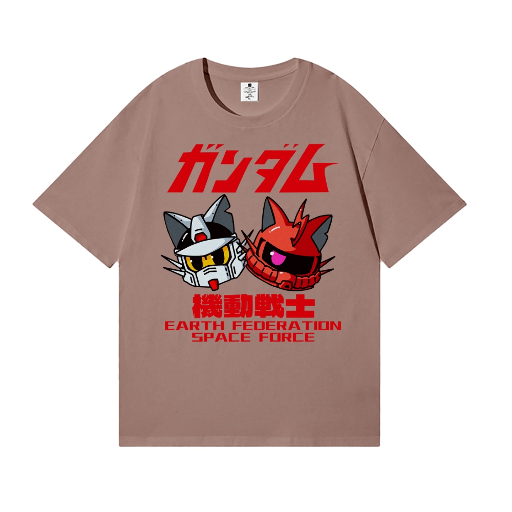 E.F.S.F. Gundam Cat Japanese Style Classic Tee