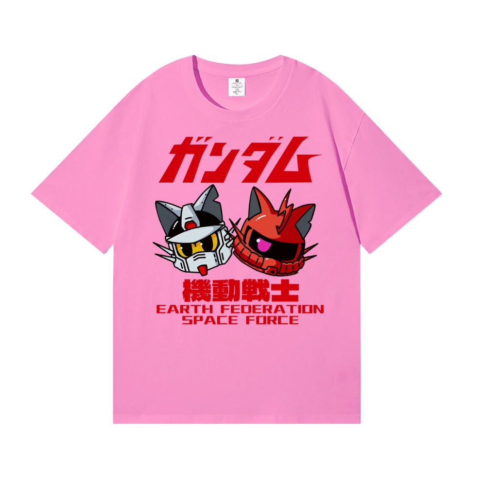 E.F.S.F. Gundam Cat Japanese Style Classic Tee