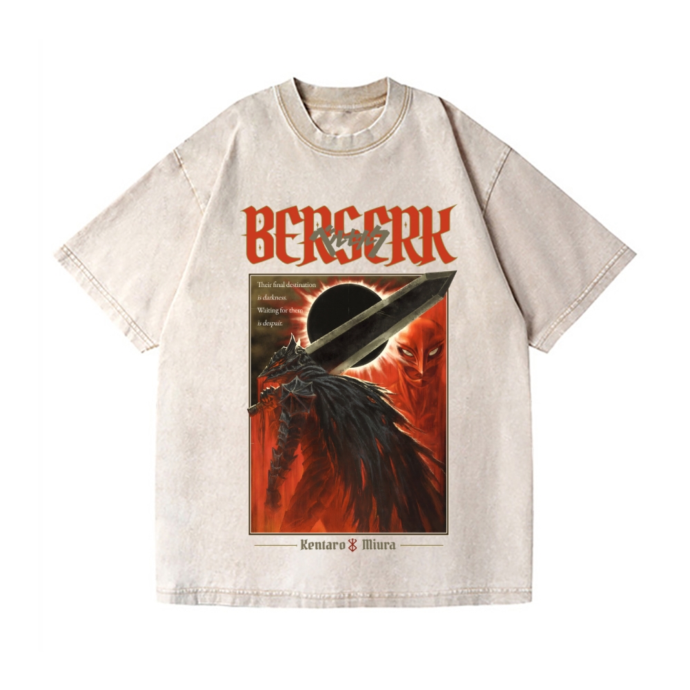 Vintage Wash Japanese Design T-Shirt