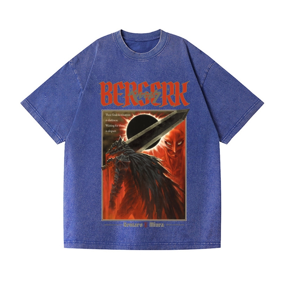 Vintage Wash Japanese Design T-Shirt