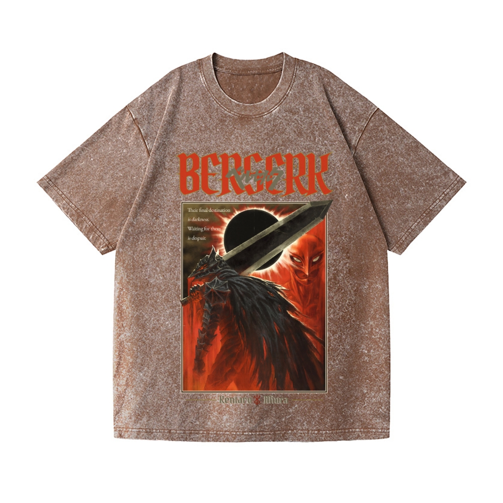 Vintage Wash Japanese Design T-Shirt