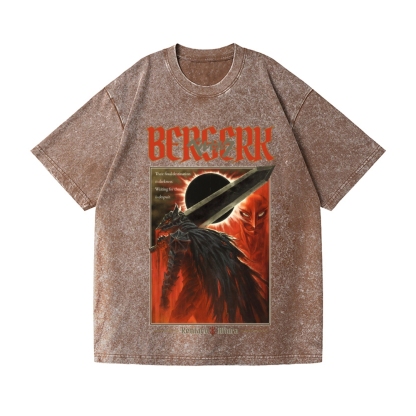 Vintage Wash Japanese Design T-Shirt