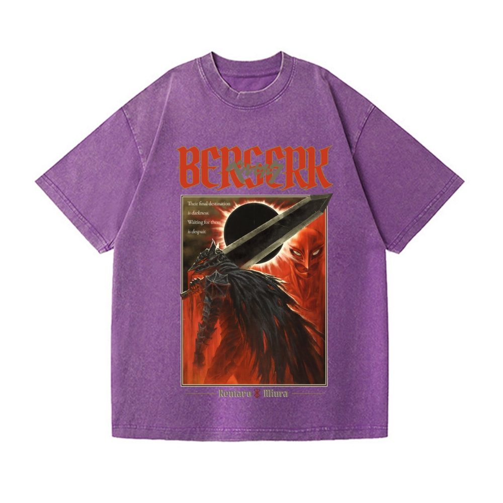 Vintage Wash Japanese Design T-Shirt