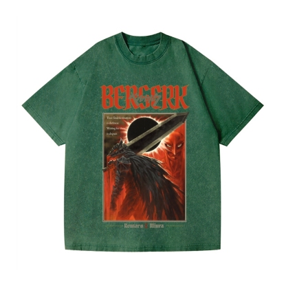 Vintage Wash Japanese Design T-Shirt