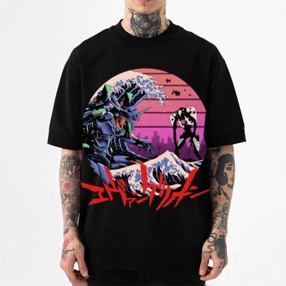 Neon Genesis Evangelion Japanese Style Classic Tee