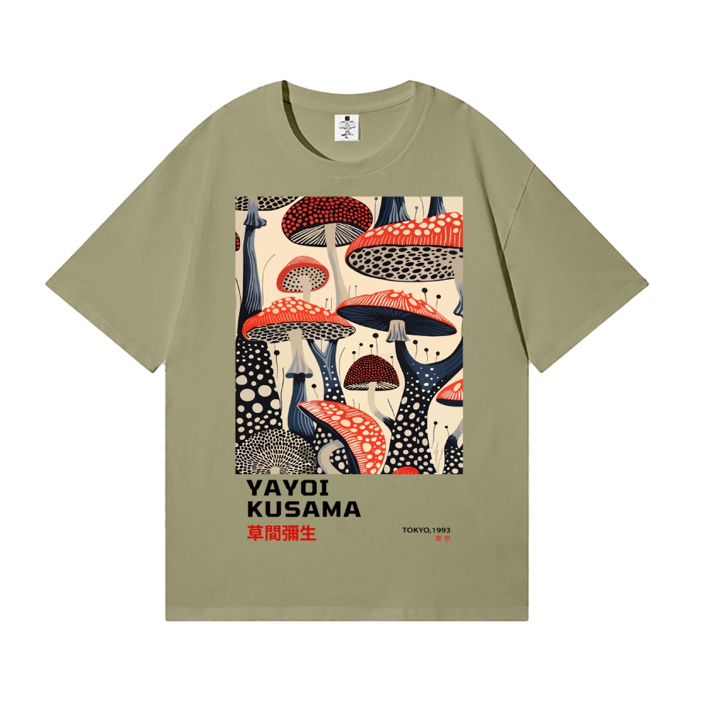Yayoi Kusama Mushroom Japanese Style Classic Tee