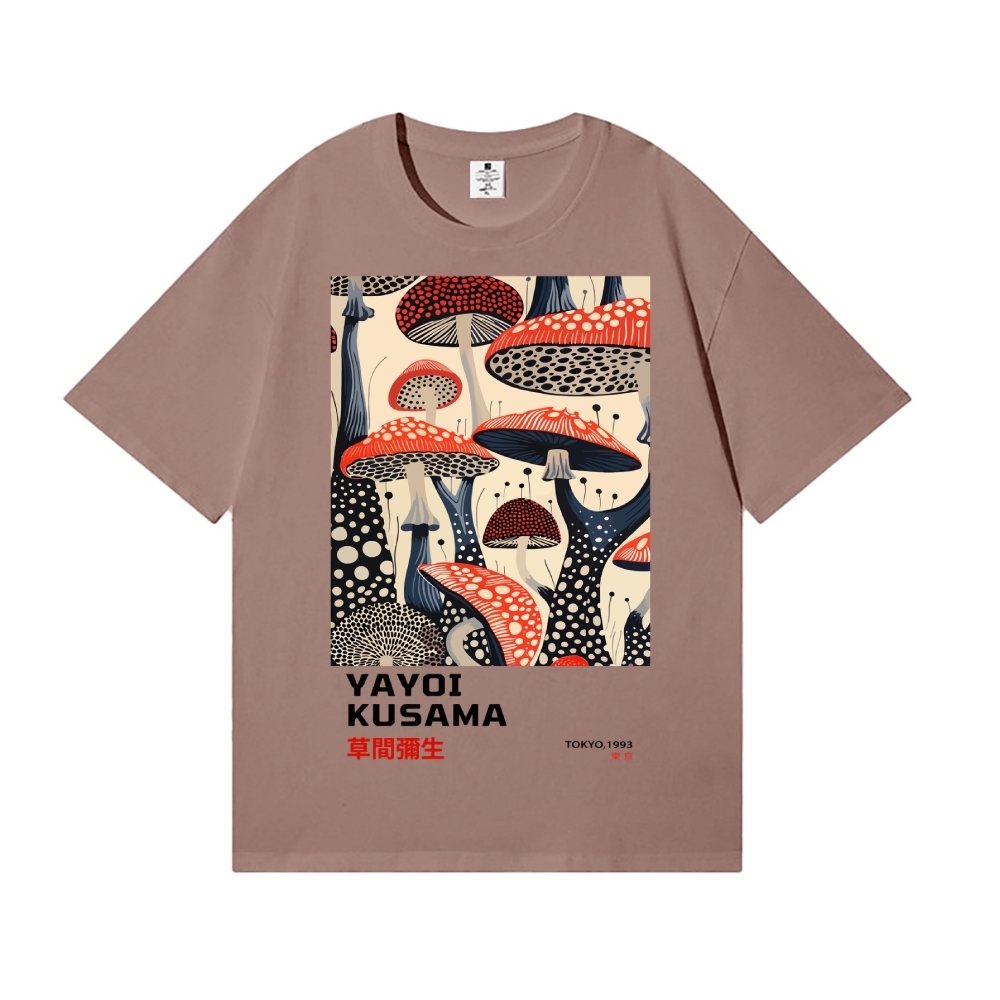 Yayoi Kusama Mushroom Japanese Style Classic Tee