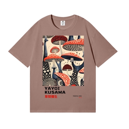 Yayoi Kusama Mushroom Japanese Style Classic Tee