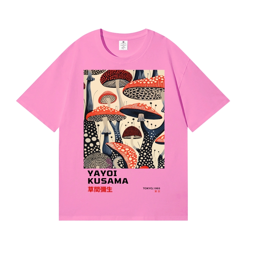Yayoi Kusama Mushroom Japanese Style Classic Tee