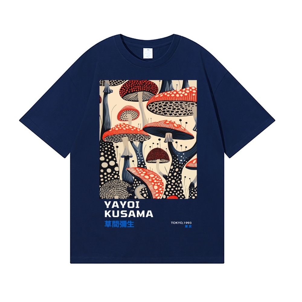 Yayoi Kusama Mushroom Japanese Style Classic Tee