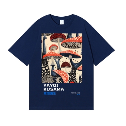 Yayoi Kusama Mushroom Japanese Style Classic Tee