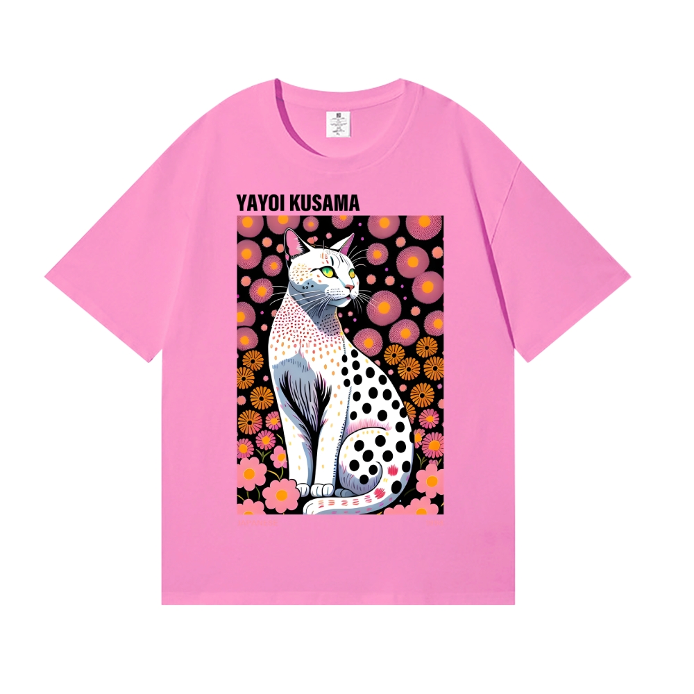 Yayoi Kusama Cat Japanese Style Classic Tee