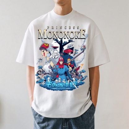 Ghibli Princess Mononoke Japanese Style Classic Tee